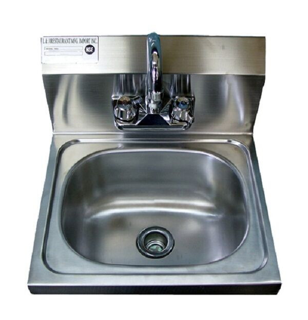 Wall Mounted Kitchen Sinks
 New mercial Stainless Steel Wall Mounted Hung Hand Sink