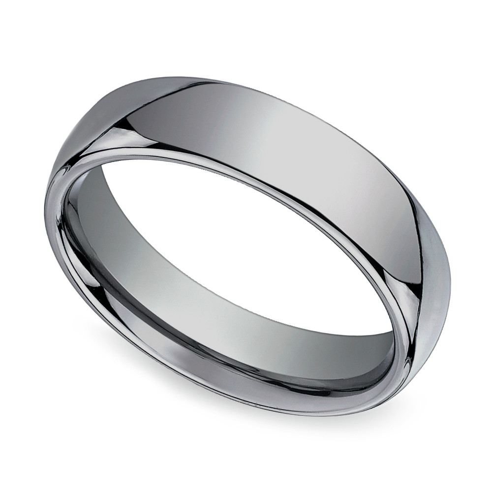Wedding Bands Mens
 fort Fit Men s Wedding Ring in Tungsten 6mm