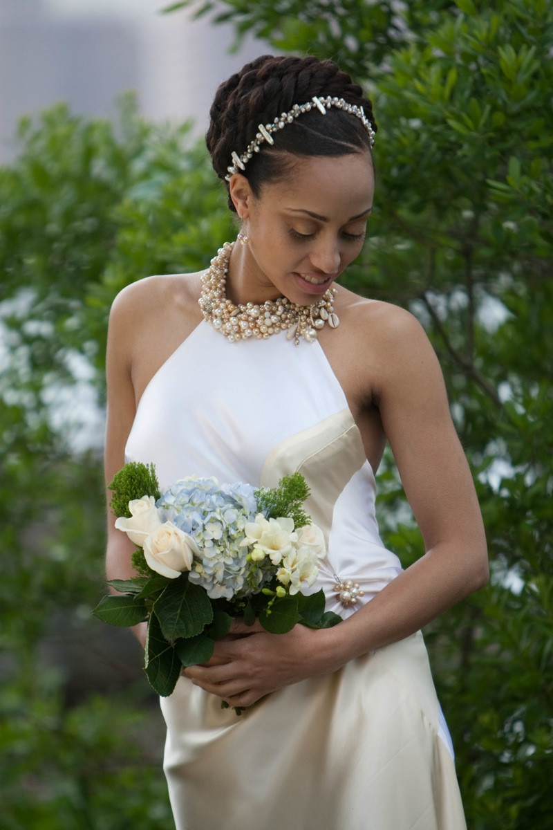 Wedding Hairstyles For African Brides
 African American Wedding Hairstyles & Hairdos Natural