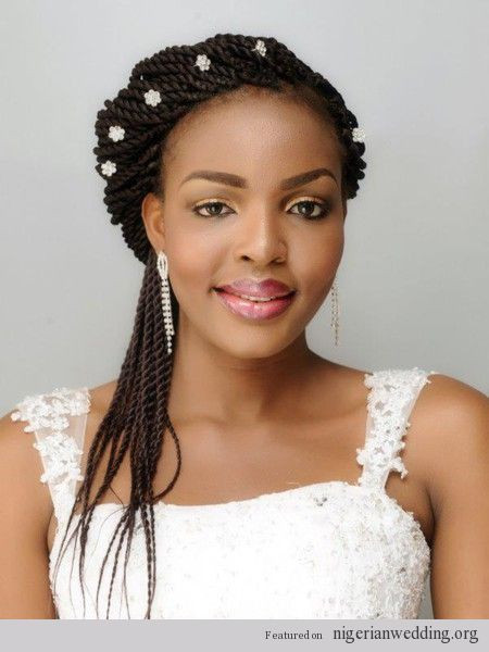 Wedding Hairstyles For African Brides
 Pin by Sparkle Jordan on Wedding Ideas Hair and Make Up