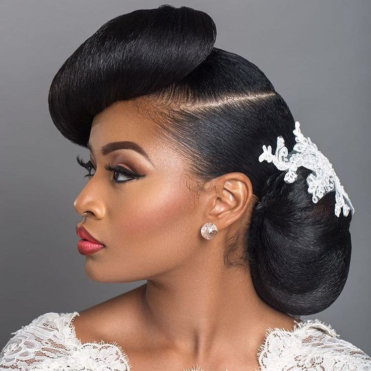 Wedding Hairstyles For African Brides
 175 best Wedding Hairstyles images on Pinterest