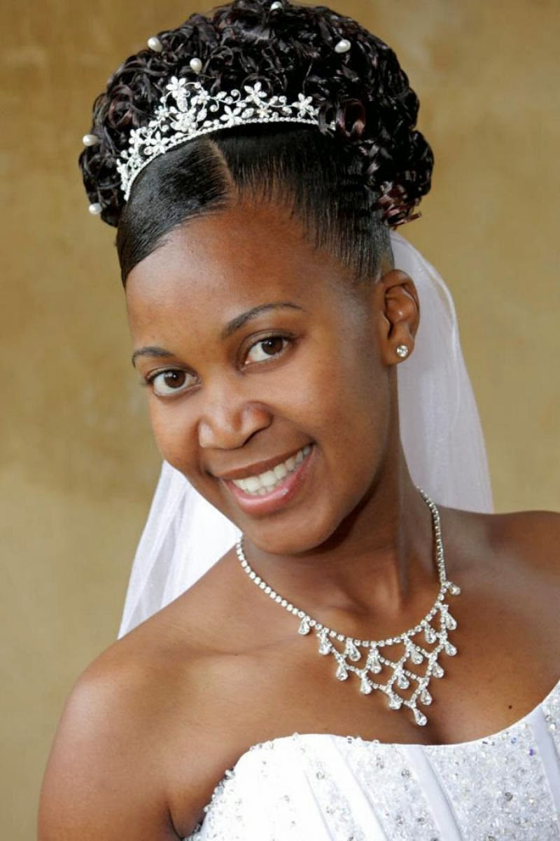 Wedding Hairstyles For African Brides
 Wedding Hairstyles With Tiara 2014