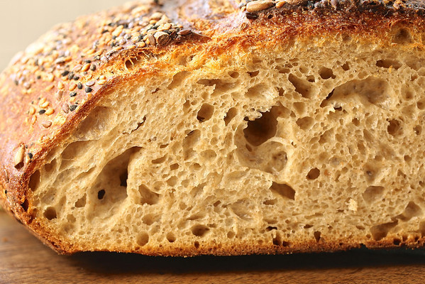 Wholewheat Sourdough Bread
 Spelt and Whole Wheat Sourdough Bread