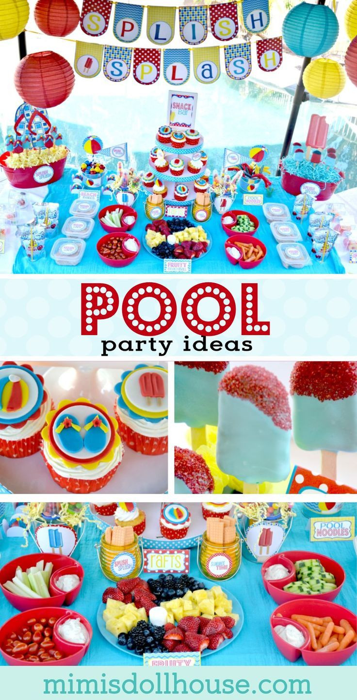 10 Year Old Pool Party Ideas
 103 best 10 year old girl birthday party ideas images on