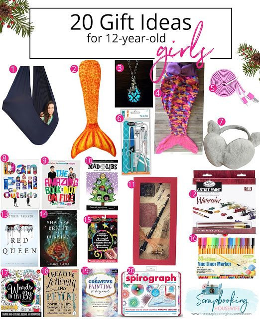 12 Year Girl Birthday Gift Ideas
 20 GIFT IDEAS FOR 12 YEAR OLD TWEEN GIRLS GIFT GUIDE