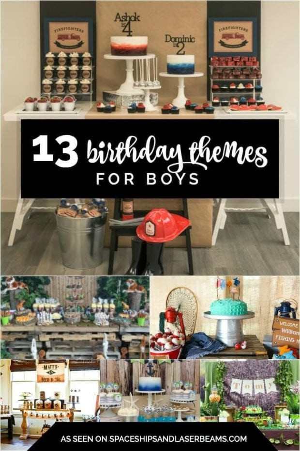 13 Birthday Gift Ideas
 13 Birthday Themes for Boys