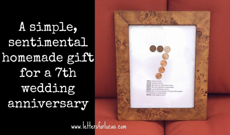 13 Year Anniversary Gift Ideas For Him
 8 best images about 7th anniversary t ideas on