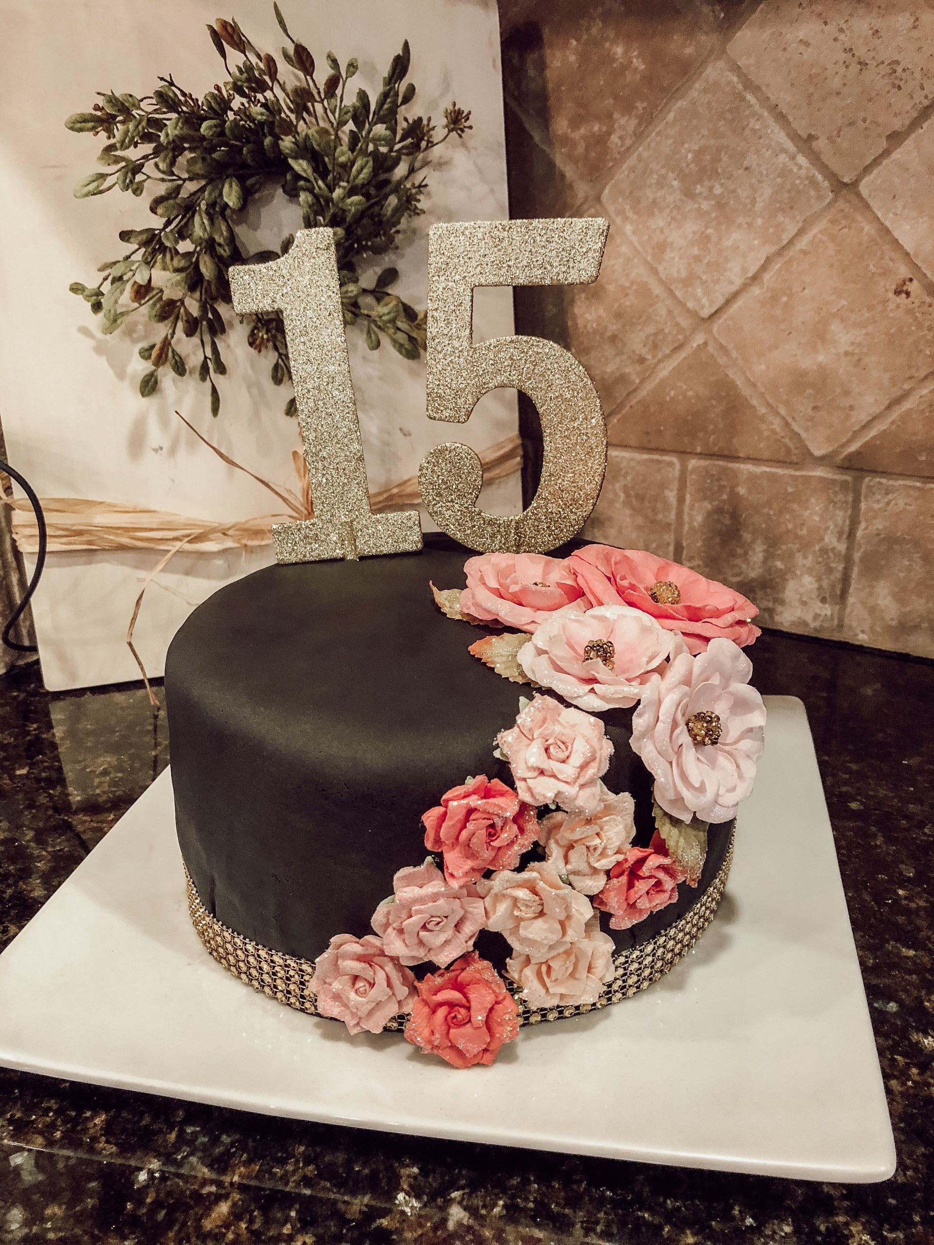 15Th Birthday Party Ideas Girl
 15 year old girl birthday cake in 2019