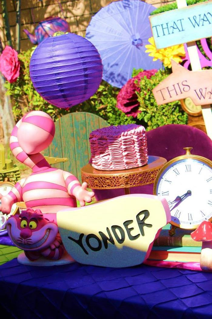 15Th Birthday Party Ideas Girl
 Kara s Party Ideas Alice In Wonderland Unbirthday Party