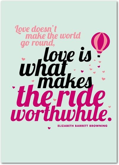 16Th Wedding Anniversary Quotes
 Love doesn t make the world go round love is what makes