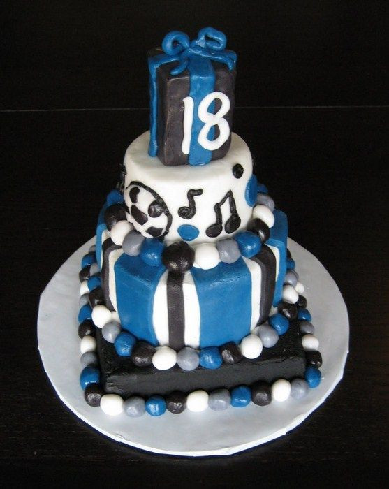 18 Year Old Birthday Cakes
 Birthday Cake for Young Guys Birthday Cake 18 Year Old