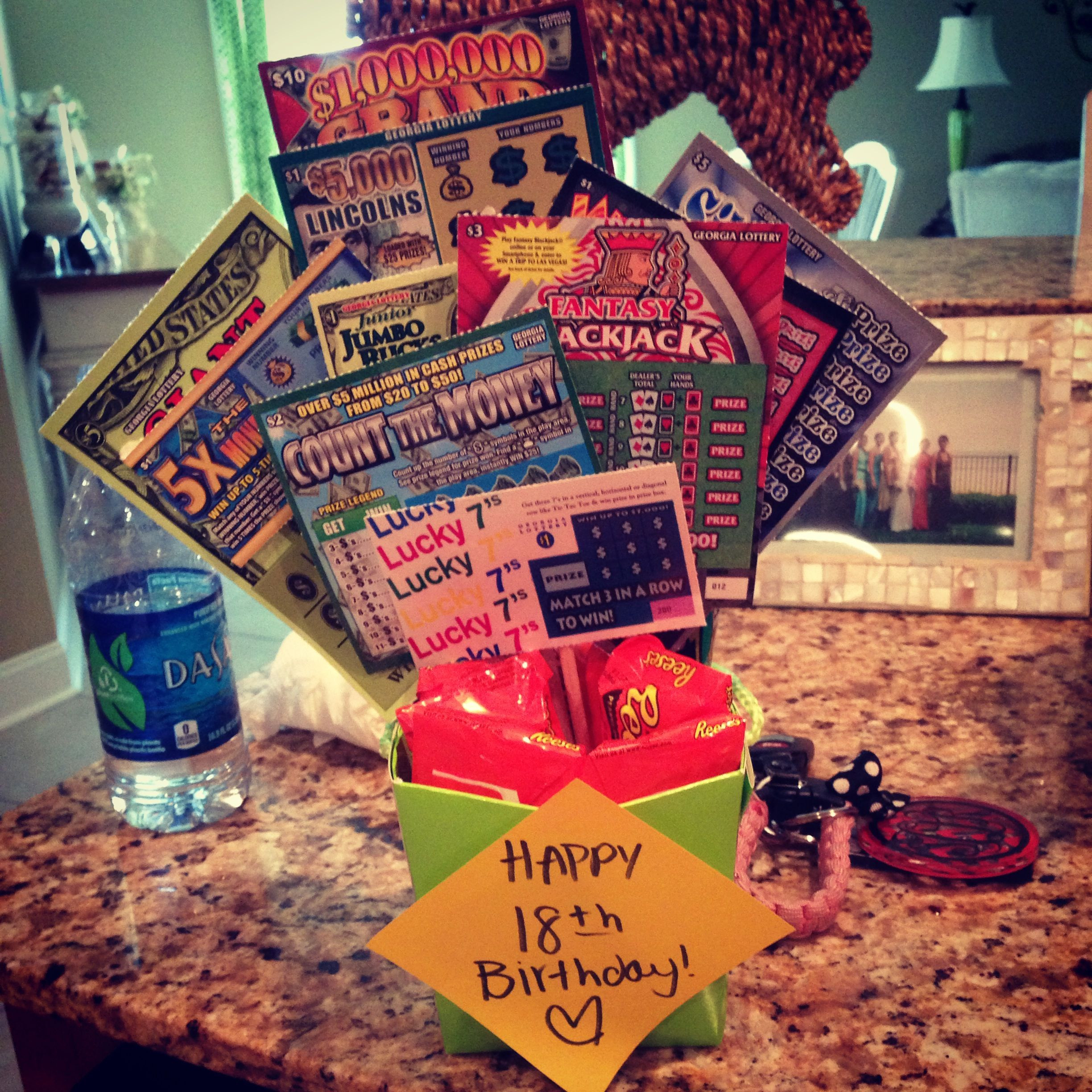 18Th Birthday Gift Ideas For Sister
 18th birthday t scratchoffs