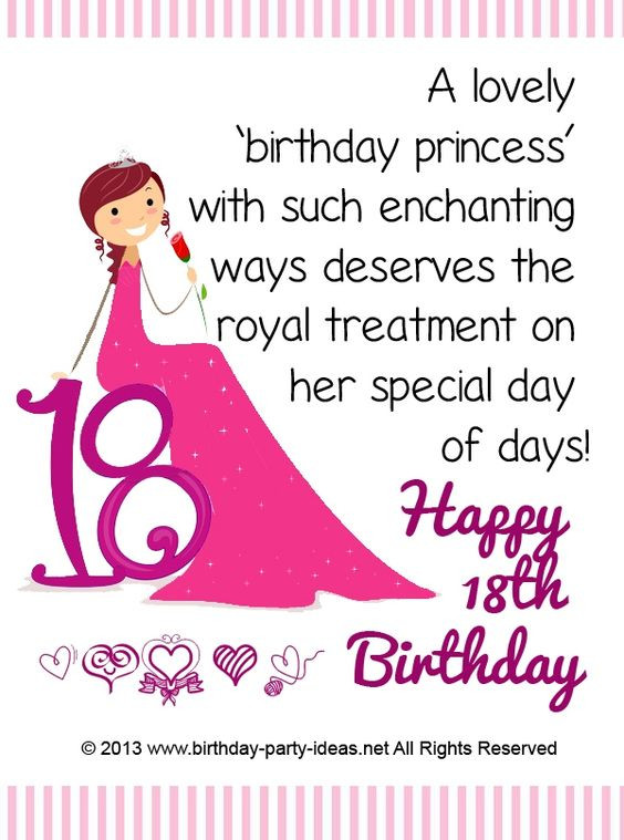 18th Birthday Quotes For Daughter
 HAPPY 18TH BIRTHDAY CHERYL MUCH LOVE AUNTEE DEEDEEE