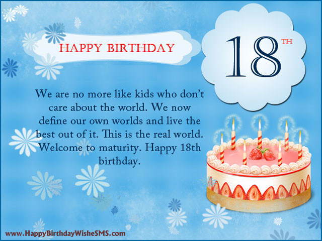 18th Birthday Quotes For Daughter
 18th Birthday Grandson Quotes QuotesGram