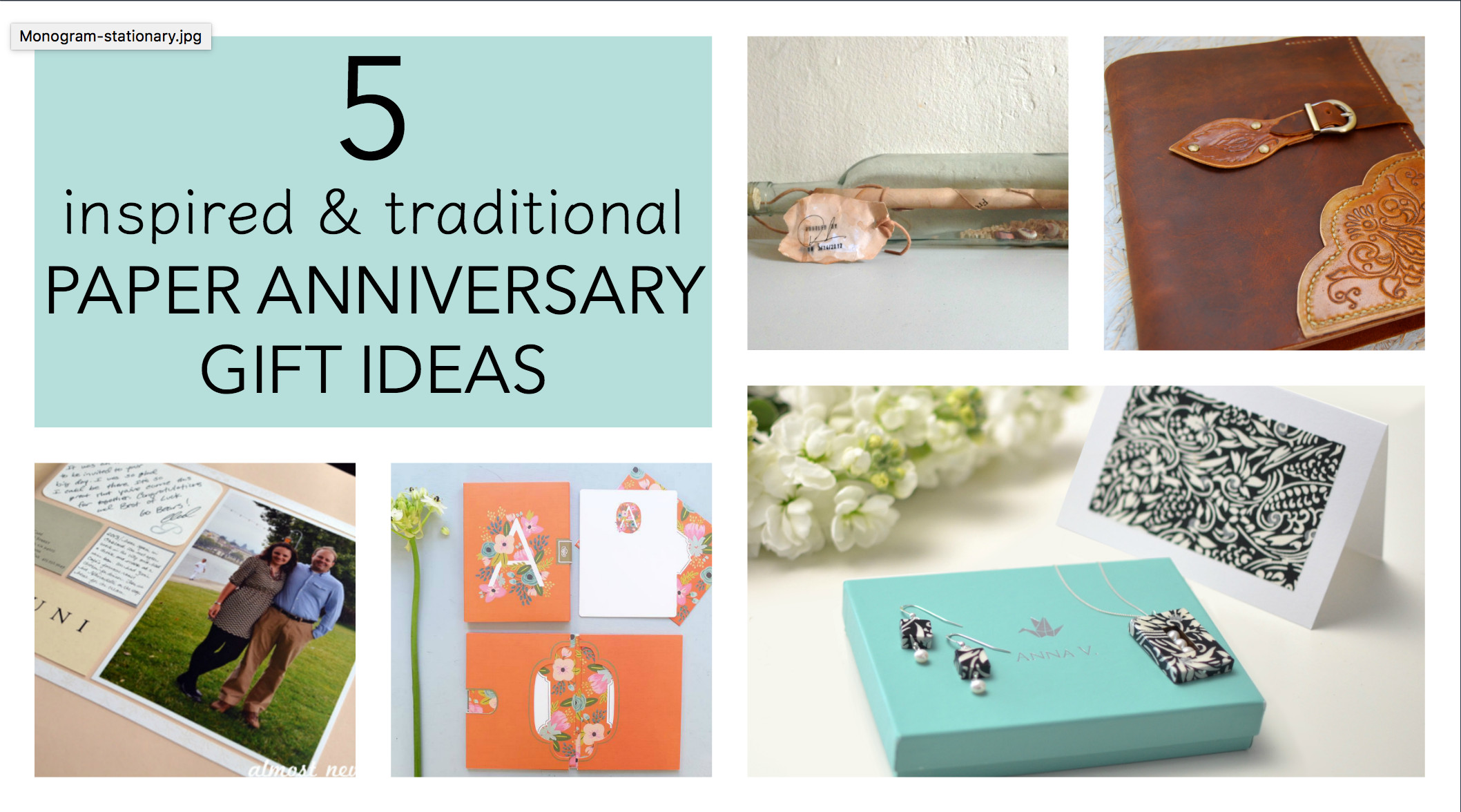 1St Anniversary Paper Gift Ideas For Her
 5 Traditional Paper Anniversary Gift Ideas for Her Paper