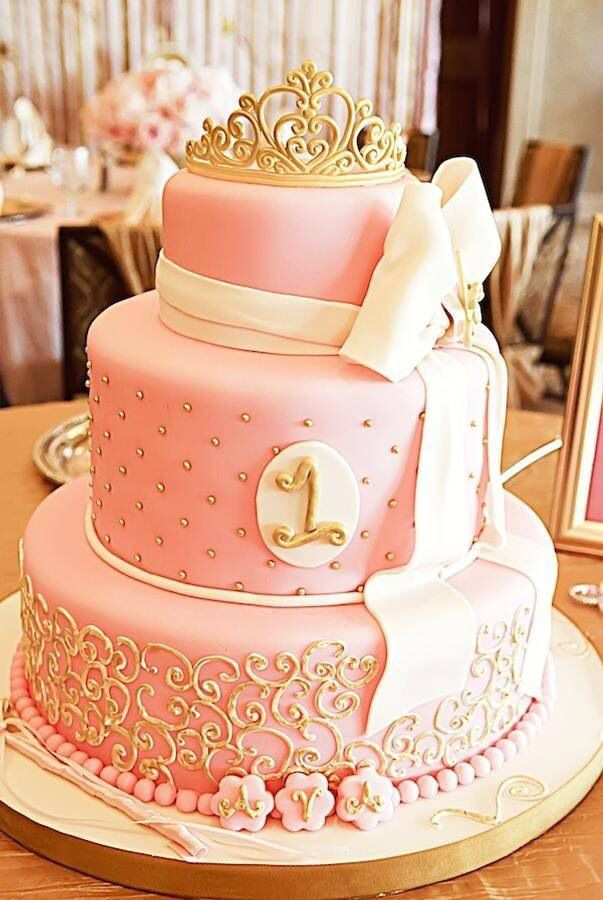 1st Birthday Cake Ideas For Girl
 Royal cake