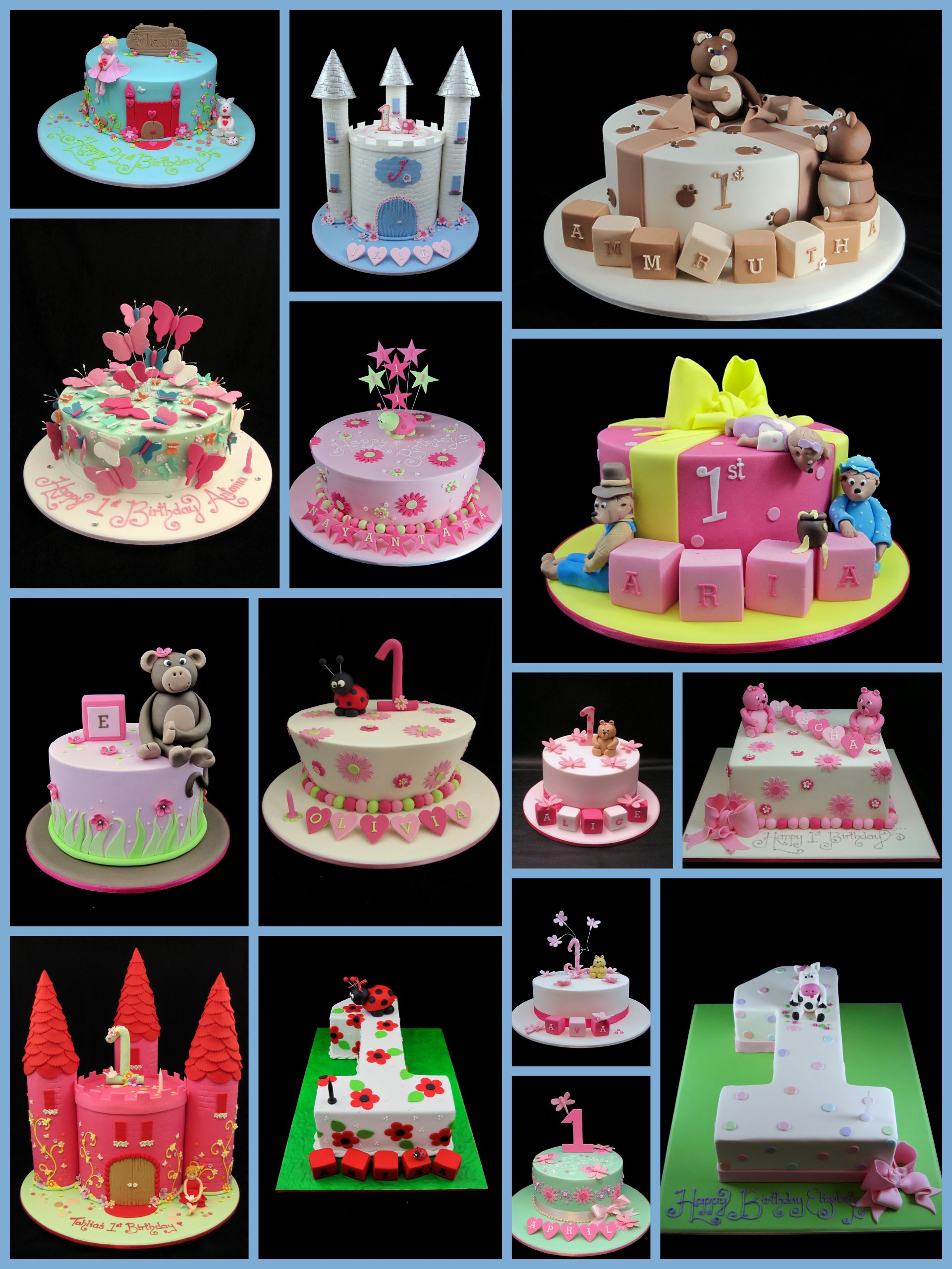 1st Birthday Cake Ideas For Girl
 1st birthday cakes for girls