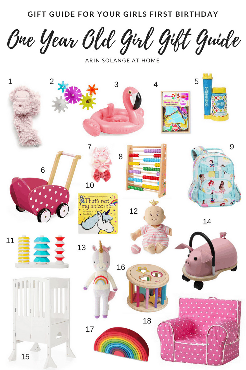 1St Birthday Gift Ideas
 e Year Old Girl Gift Guide arinsolangeathome