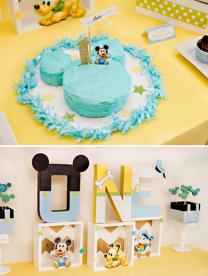 1st Birthday Party Boy
 Creative Mickey Mouse 1st Birthday Party Ideas Free