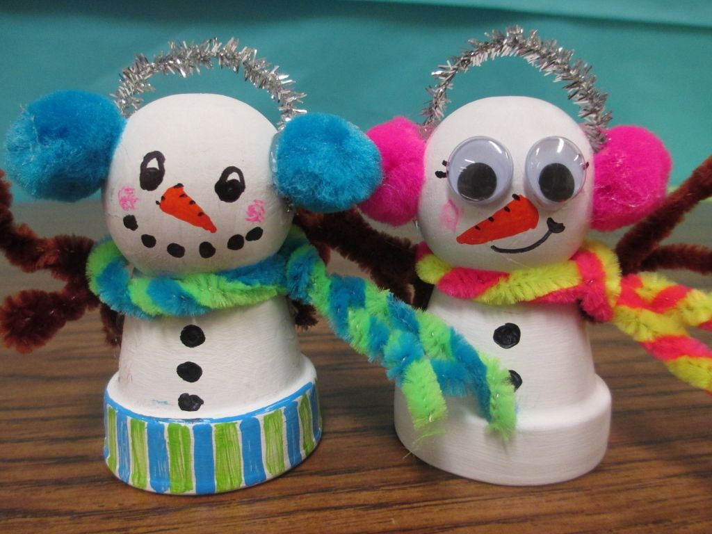 1St Grade Christmas Party Ideas
 adorable snowman craft