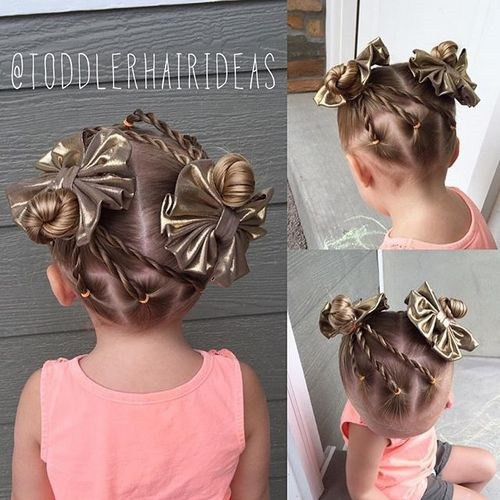 2 Little Girls Hairstyles
 20 Super Sweet Baby Girl Hairstyles