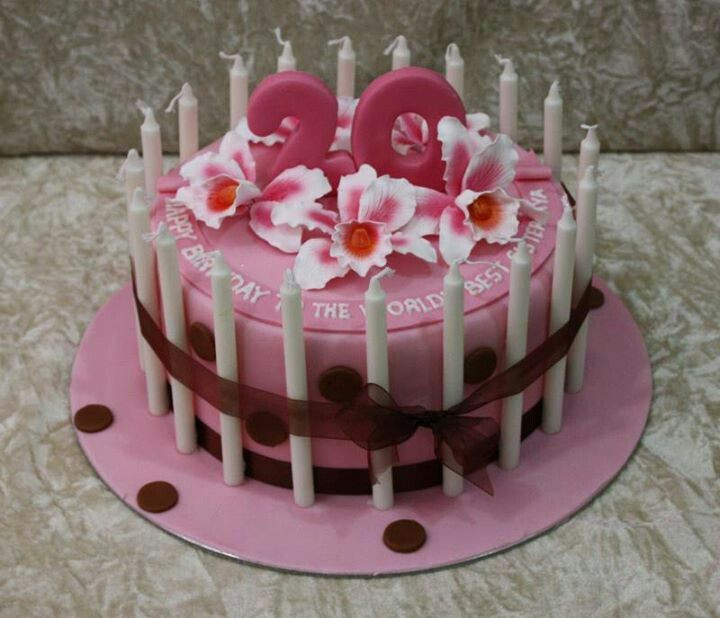 20th Birthday Cake Ideas
 20th birthday cake Sweets Pinterest