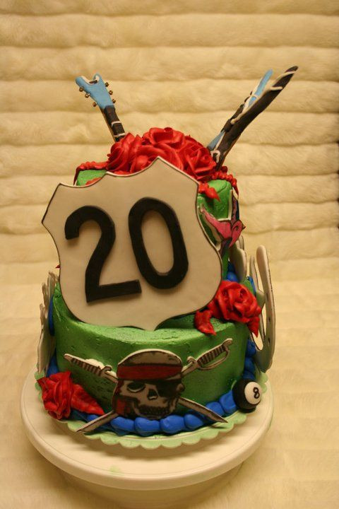 20th Birthday Cake Ideas
 my son s 20th birthday