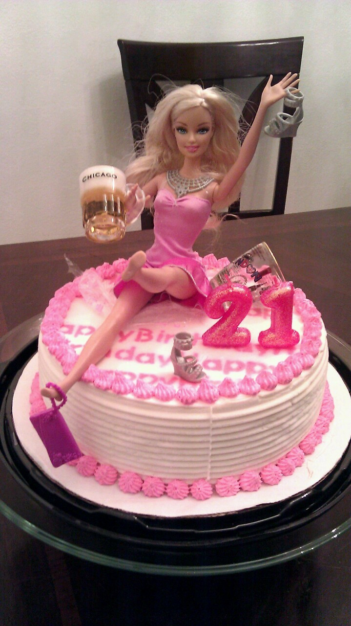 21st Birthday Cake
 Wonderlusty The Drunk Birthday cake for my sister’d 21st