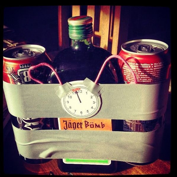 21St Birthday Gift Ideas For Brother
 21st birthday t Jäger Bomb I would use Red Bull