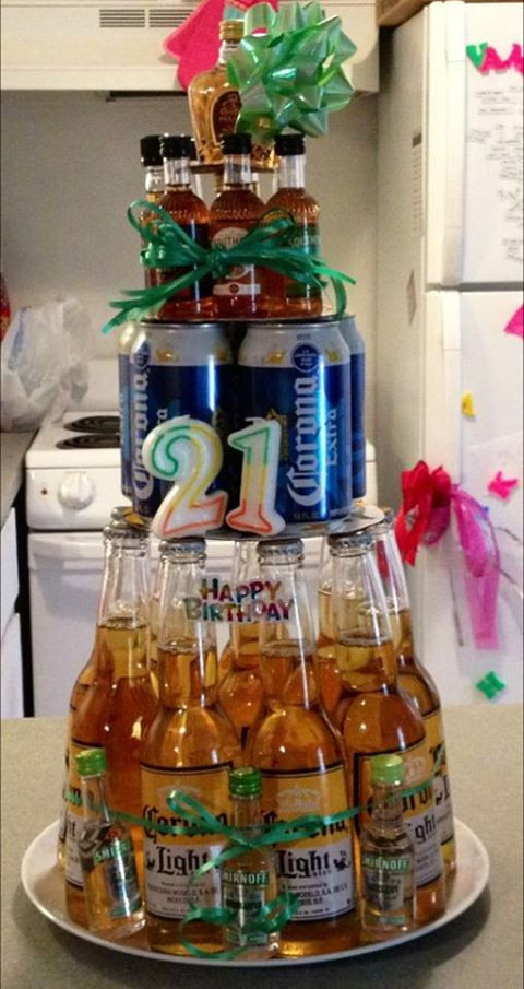 21St Birthday Gift Ideas For Brother
 My daughter created this for her brother s 21st birthday