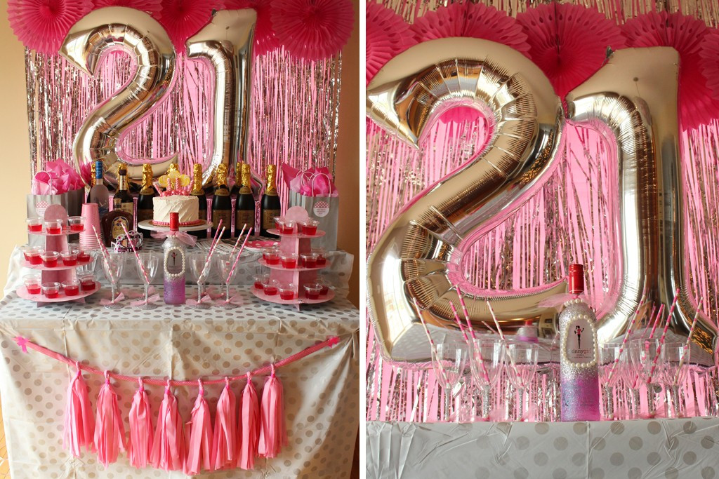 21st Birthday Party Decorations
 21st Birthday Bash