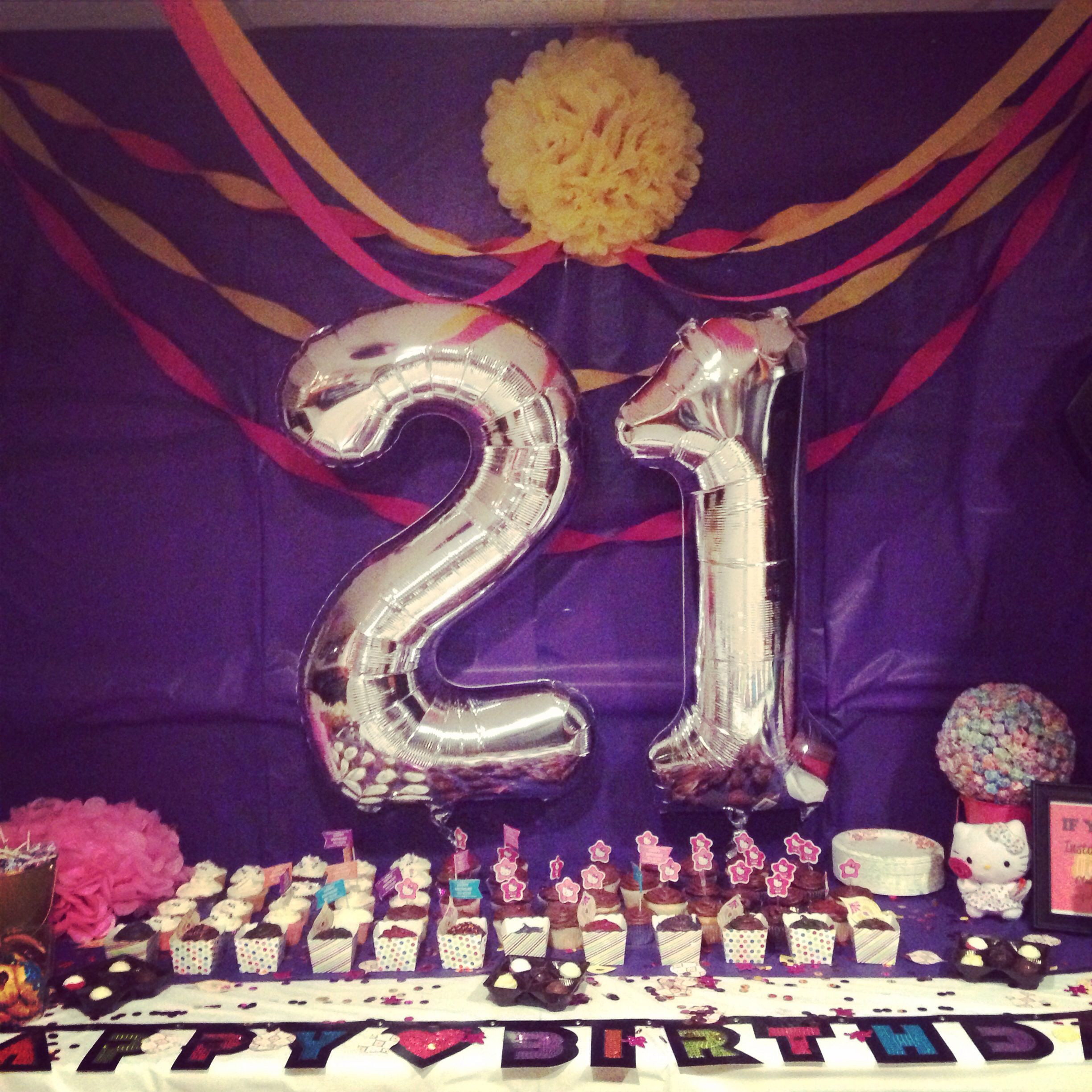 21st Birthday Party Decorations
 Best 25 21st birthday decorations ideas on Pinterest