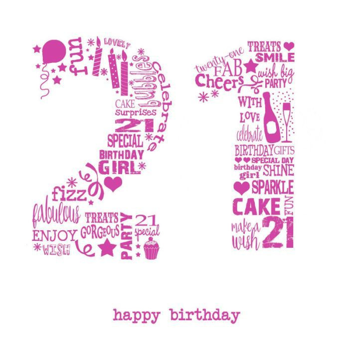21st Birthday Quotes For Her
 Happy 21st Birthday Wishes Latest Collection of