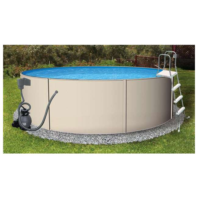24 Above Ground Pool Packages
 Blue Lagoon NB1067 24 Round Steel 52 Inch Ground