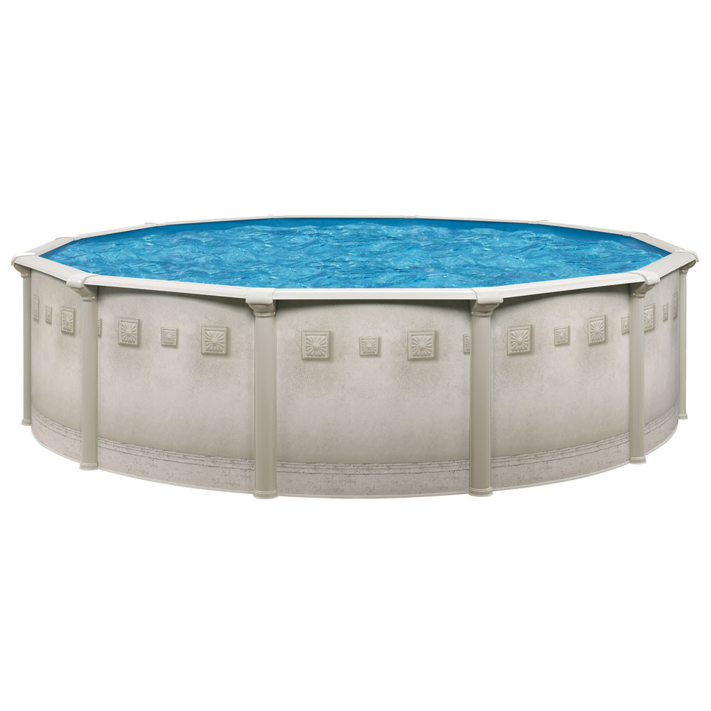 24 Above Ground Pool Packages
 Ocean Mist Deluxe 24 Round Ground Pool Package