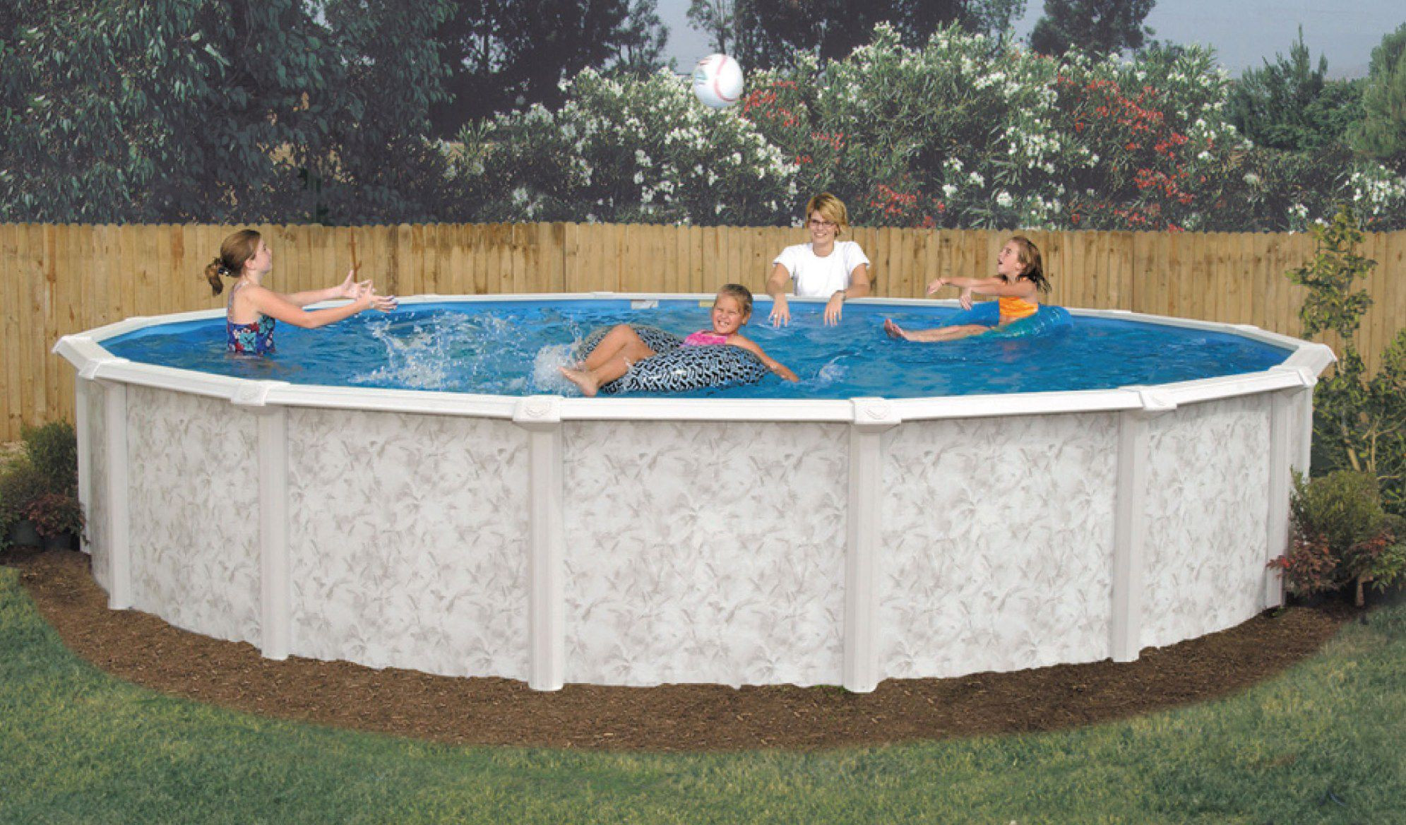 24 Above Ground Pool Packages
 GSM 24 Round Ground Swimming Pool Package