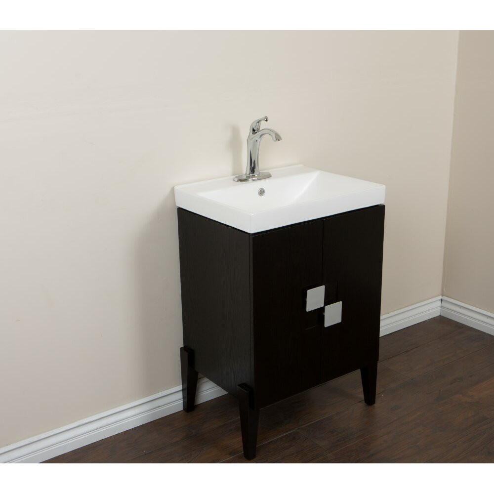 25 Bathroom Vanity With Sink
 Bellaterra Home 25" Single Sink Vanity Set