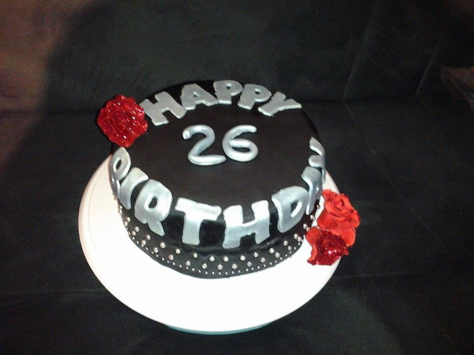 26th Birthday Party Ideas
 happy 26th birthday cake YummyCakes Cakes