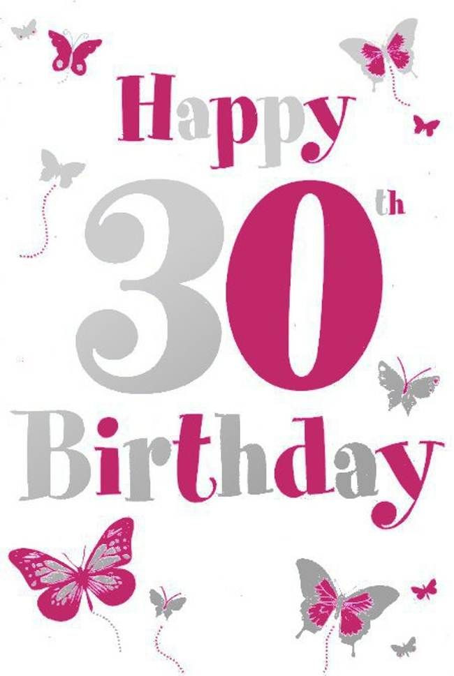 30 Birthday Wishes
 happy 30th birthday cardsBest Galery