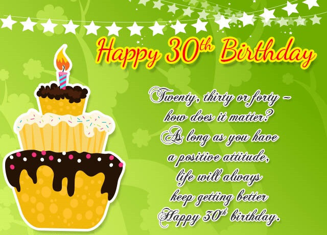 30 Birthday Wishes
 50 Best 30th Birthday Wishes for Loved e Perfect Way
