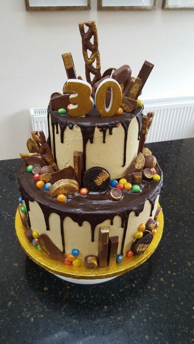 30th Birthday Cake For Him
 28 Male 30Th Birthday Cake Designs
