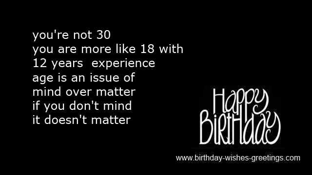 30Th Birthday Quotes
 30th Birthday Quotes For Him QuotesGram