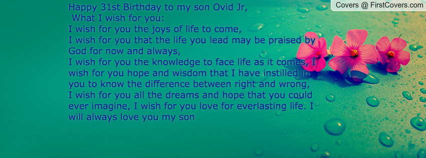 31St Birthday Quotes
 Happy 31st Birthday Quotes QuotesGram