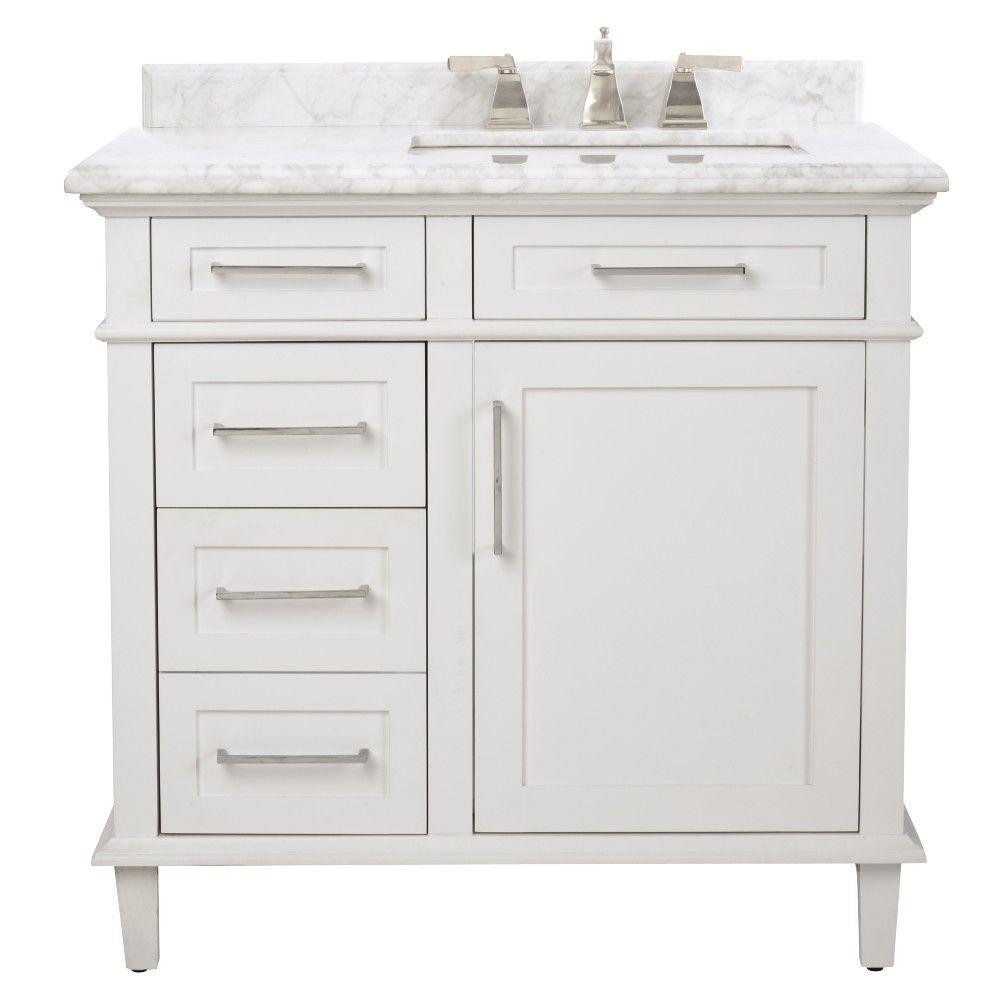 36 In Bathroom Vanity
 Home Decorators Collection Sonoma 36 in W x 22 in D Bath
