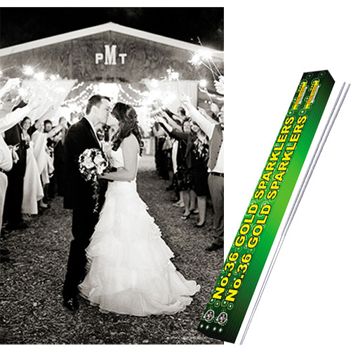 36 Wedding Sparklers
 36 inch Wedding Sparklers – Special Event Sparklers