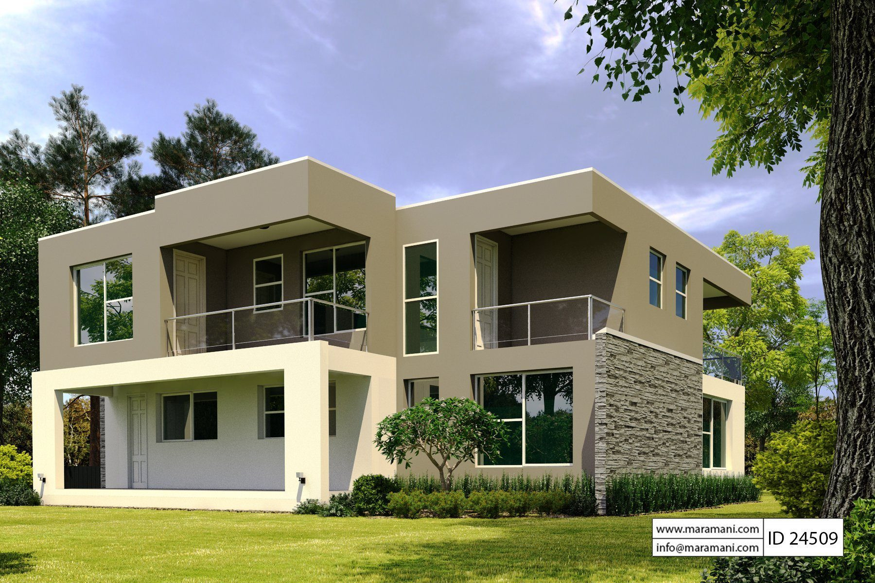 4 Bedroom Modern House Plans
 4 bedroom modern house plan ID House Plans by
