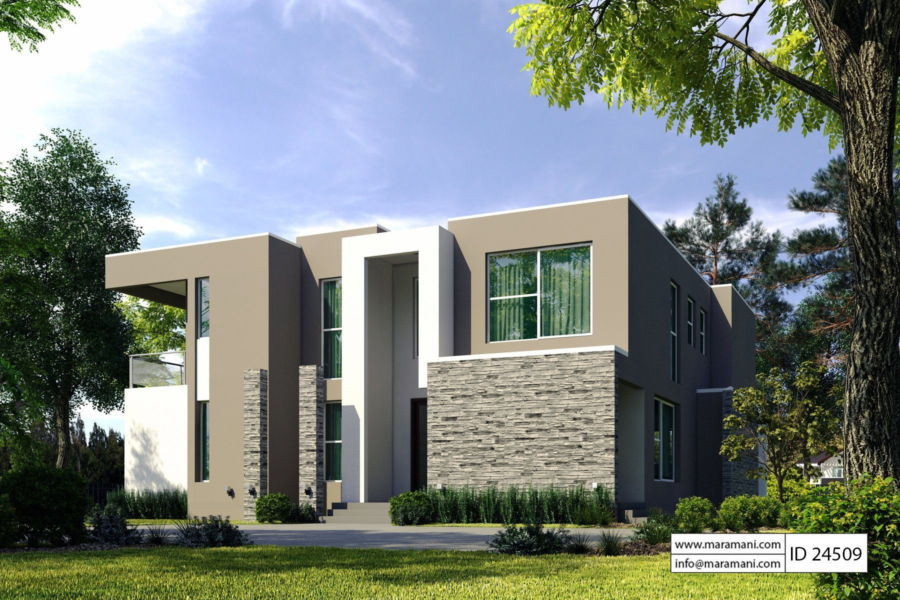 4 Bedroom Modern House Plans
 4 bedroom modern house plan ID House Plans by