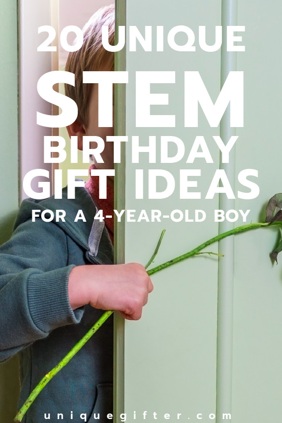 4 Year Old Boy Birthday Gift Ideas
 20 STEM Birthday Gift Ideas for a 4 Year Old Boy Unique