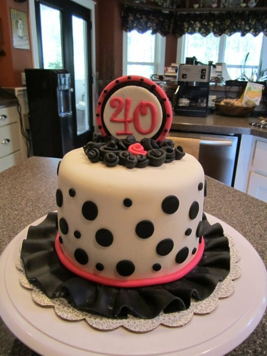 40th Birthday Cake Ideas For Her
 1000 images about 40th Birthday cakes on Pinterest