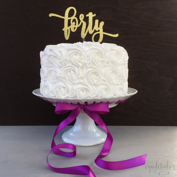 40th Birthday Cake Ideas For Her
 The Best 40th Birthday Party Ideas To Celebrate 40isfabulous